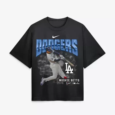 MLB Mookie Betts Los Angeles Dodgers Premium Essentials Boxy T-Shirt by Nike