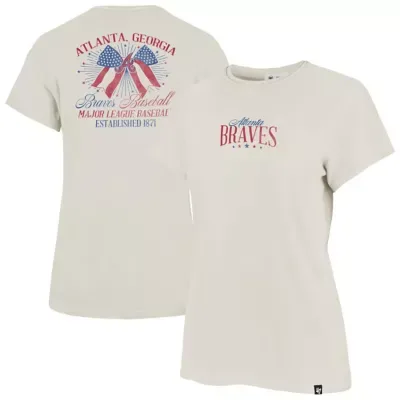 MLB Atlanta Braves Bow Burst Frankie T-Shirt by 47