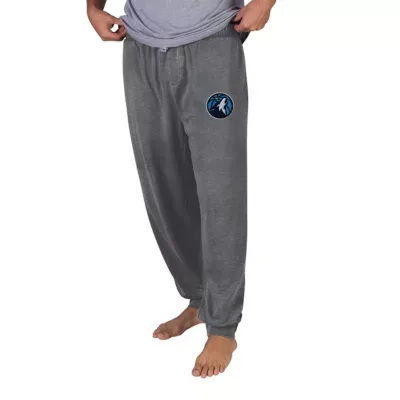 NBA Minnesota Timberwolves Trackside Burnout Wash Cuffed-Leg Pants by Concepts Sport