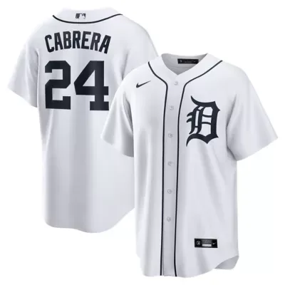 MLB Miguel Cabrera Detroit Tigers Home Retired Player Replica Jersey by Nike