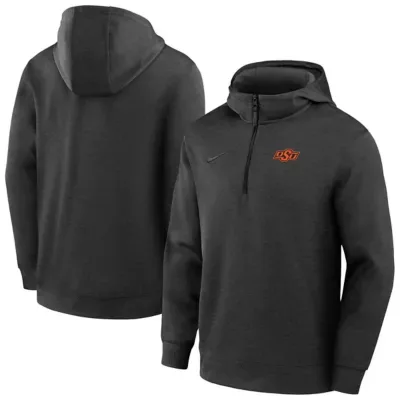 NCAA Oklahoma State Cowboys Coaches Dri-FIT Half-Zip Hoodie by Nike