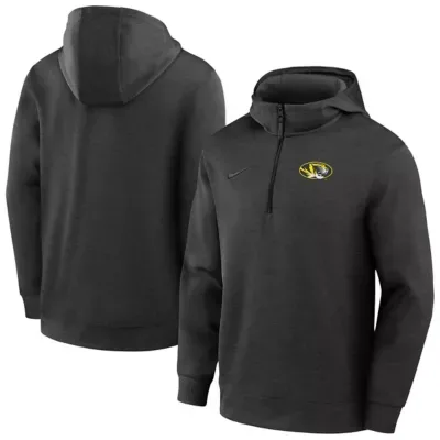 NCAA Missouri Tigers Coaches Dri-FIT Half-Zip Hoodie by Nike