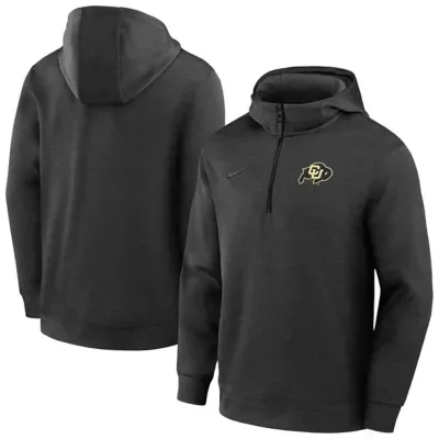 NCAA Colorado Buffaloes Coaches Dri-FIT Half-Zip Hoodie by Nike
