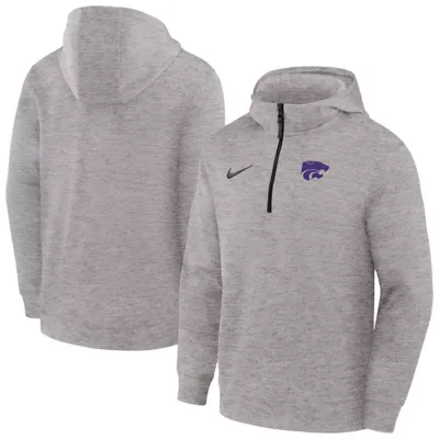 NCAA Kansas State Wildcats Coaches Dri-FIT Half-Zip Hoodie by Nike
