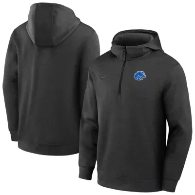 NCAA Boise State Broncos Coaches Dri-FIT Half-Zip Hoodie by Nike