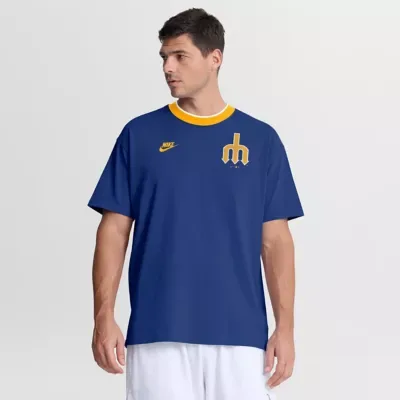MLB Seattle Mariners Cooperstown Collection Ringer T-Shirt by Nike