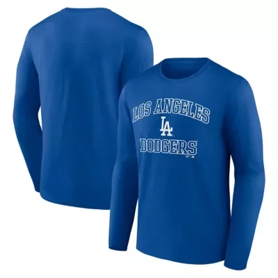 MLB Los Angeles Dodgers Heart & Soul Long Sleeve T-Shirt by Logo Athletic