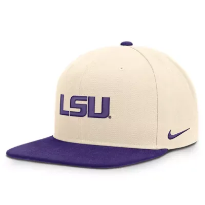 NCAA LSU Tigers Campus Prep Snapback Hat by Nike