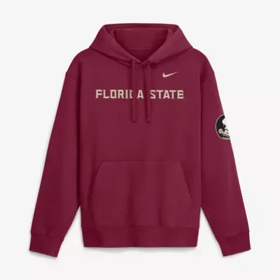 NCAA Florida State Seminoles 2026 Sideline Club Fleece Hoodie