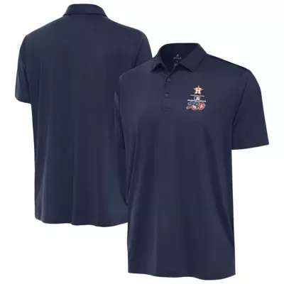 MLB Houston Astros Celebrating Americas 250th Ellipse Polo by Antigua