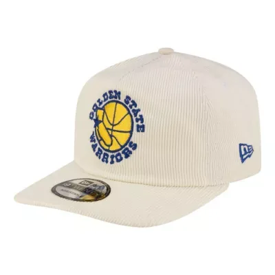 NBA Golden State Warriors 19TWENTY 80s Chrome Corduroy Adjustable Hat by New Era