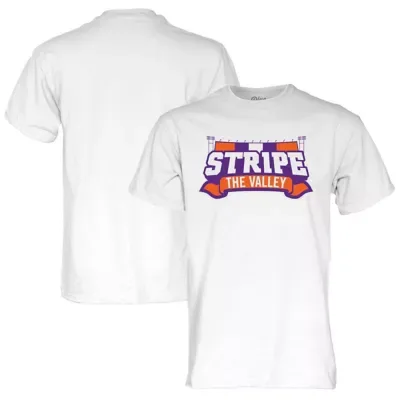 NCAA Clemson Tigers Stripe the Valley T-Shirt by Blue 84