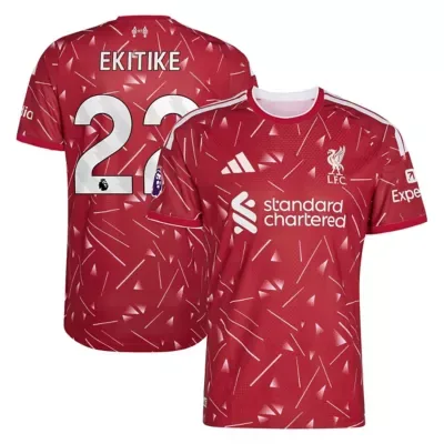 International Clubs Hugo Ekitike Liverpool 2026/27 Home On-Field Authentic Jersey by adidas