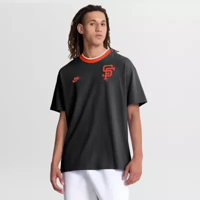 MLB San Francisco Giants Cooperstown Collection Ringer T-Shirt by Nike