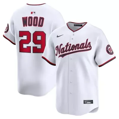 MLB James Wood Washington Nationals Home Limited Jersey by Nike