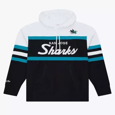 NHL San Jose Sharks Head Coach Hoodie by Mitchell & Ness