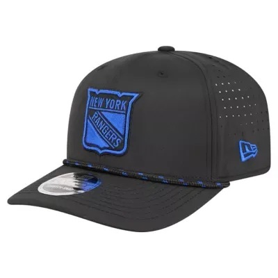NHL New York Rangers Sport Vented 9SEVENTY Rope Adjustable Hat by New Era