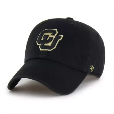 NCAA Colorado Buffaloes Clean Up Adjustable Hat by 47