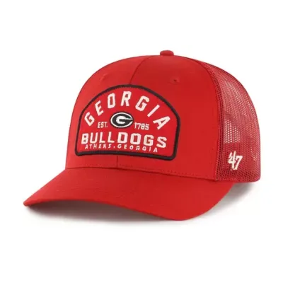NCAA Georgia Bulldogs Leland Trucker Adjustable Hat by 47