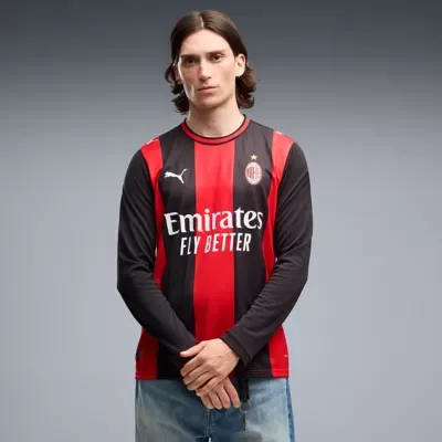 International Clubs AC Milan 2026/27 Home Replica Long Sleeve Jersey by PUMA