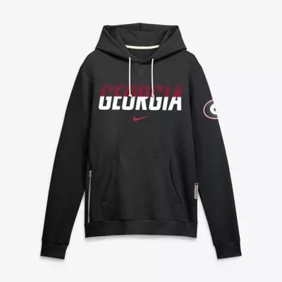 NCAA Nike Georgia Bulldogs 2026 Sideline Standard Issue Dri-FIT Hoodie