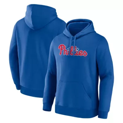 MLB Logo Athletic Philadelphia Phillies Wordmark Hoodie by Logo Athletic