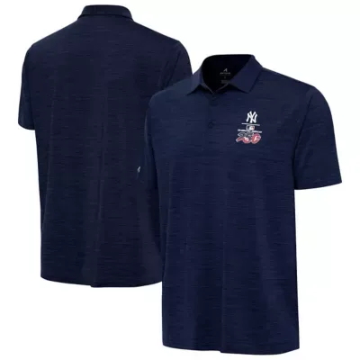 MLB New York Yankees Celebrating Americas 250th Layout Polo by Antigua