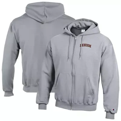 NCAA Lehigh Mountain Hawks Eco Powerblend Full-Zip Hoodie by Champion
