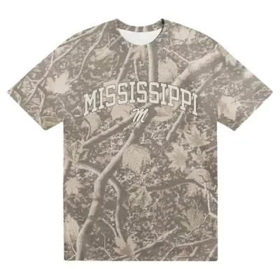 NCAA Ole Miss Rebels Back Bay Heavyweight T-Shirt by Uscape Apparel