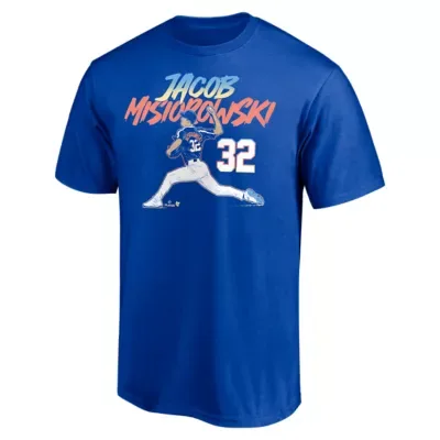 Multi-Team MLB Jacob Misiorowski Ace Pose Graphic T-Shirt by Breakingt