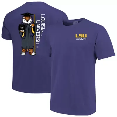 NCAA LSU Tigers Mascot Grad Achievement Unlocked T-Shirt by Image One