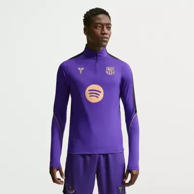 La Liga Barcelona 2026/27 Away Strike Drill Dri-FIT Quarter-Zip Top by Nike