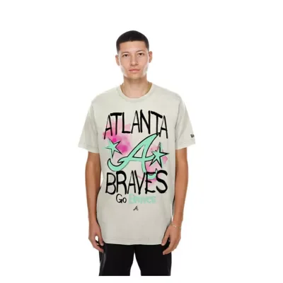 MLB Atlanta Braves Lifestyle Punk Core T-Shirt by New Era