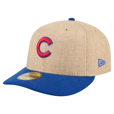 MLB Chicago Cubs Twine 59FIFTY Fitted Hat by New Era