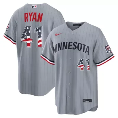 MLB Fourth of July Minnesota Twins Joe Ryan USA 250 Stadium Jersey by Nike