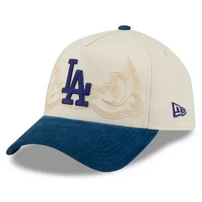 MLB Los Angeles Dodgers Western Stitch 9FORTY A-Frame Adjustable Hat by New Era