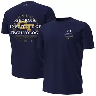 Georgia Tech Yellow Jackets NCAA Georgia Tech Jackets 2026 Sideline HeatGear T-Shirt by Under Armour