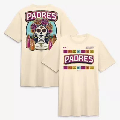 MLB San Diego Padres City Connect Legacy Tri-Blend T-Shirt by Nike