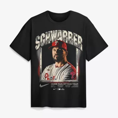 MLB Kyle Schwarber Philadelphia Phillies Max90 Graphic T-Shirt by Nike