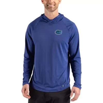 NCAA Florida Gators Prospect Recycled Featherlight Stretch Hoodie by Cutter & Buck