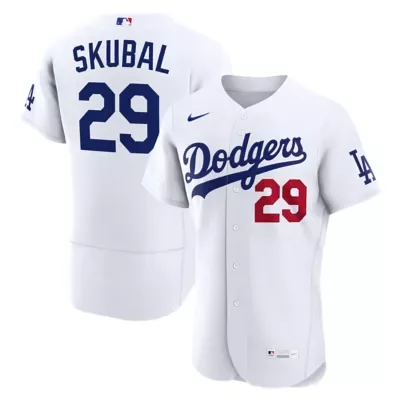 MLB Tarik Skubal Los Angeles Dodgers Home Authentic Jersey by Nike