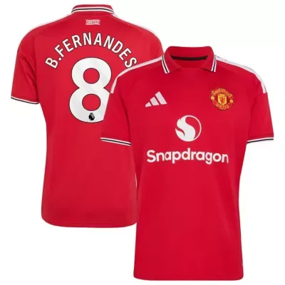 Premier League Bruno Fernandes Manchester United 2026/27 Home Replica Jersey by adidas