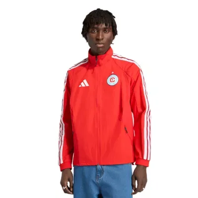 MLS Chicago Fire 2026 Anthem Raglan Full-Zip Jacket by adidas