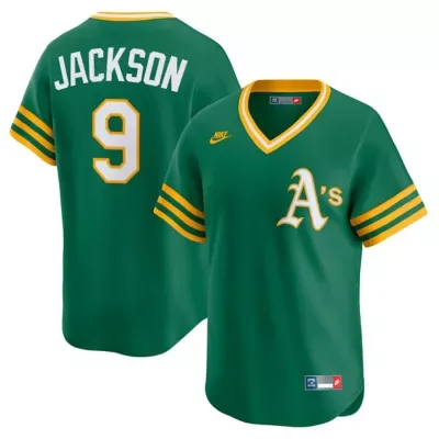 Cooperstown Teams Reggie Jackson Kelly Oakland Athletics Cooperstown Collection Limited Jersey by Nike