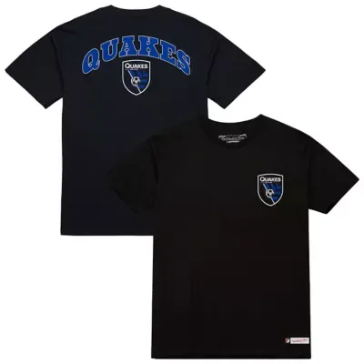 MLS San Jose Earthquakes 2-Hit T-Shirt by Mitchell & Ness