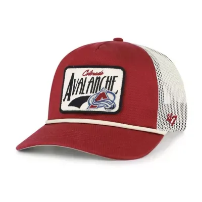 NHL Colorado Avalanche Heavy Twill Trucker Hitch Rope Adjustable Hat by 47