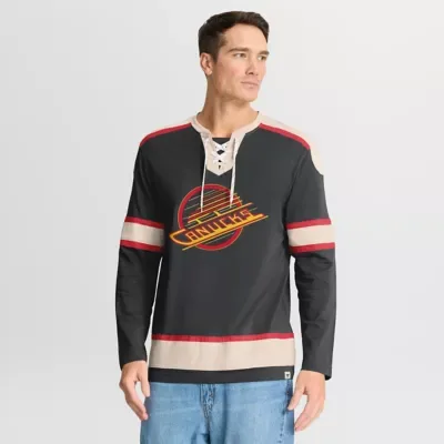 NHL Vancouver Canucks Vintage Top Shelf Long Sleeve Shirt by Fanatics
