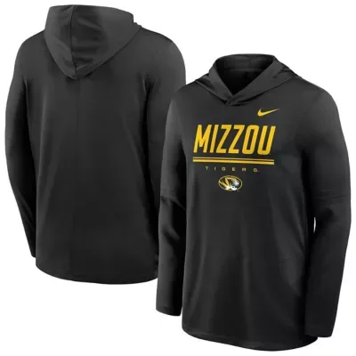 NCAA Missouri Tigers 2026 Sideline Dri-FIT Lightweight Hooded Top by Nike
