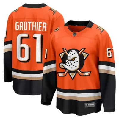 NHL Cutter Gauthier Anaheim Ducks Home Breakaway Jersey by Fanatics