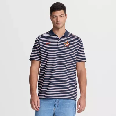 MLB Houston Astros Striped Victory Dri-FIT Polo by Nike